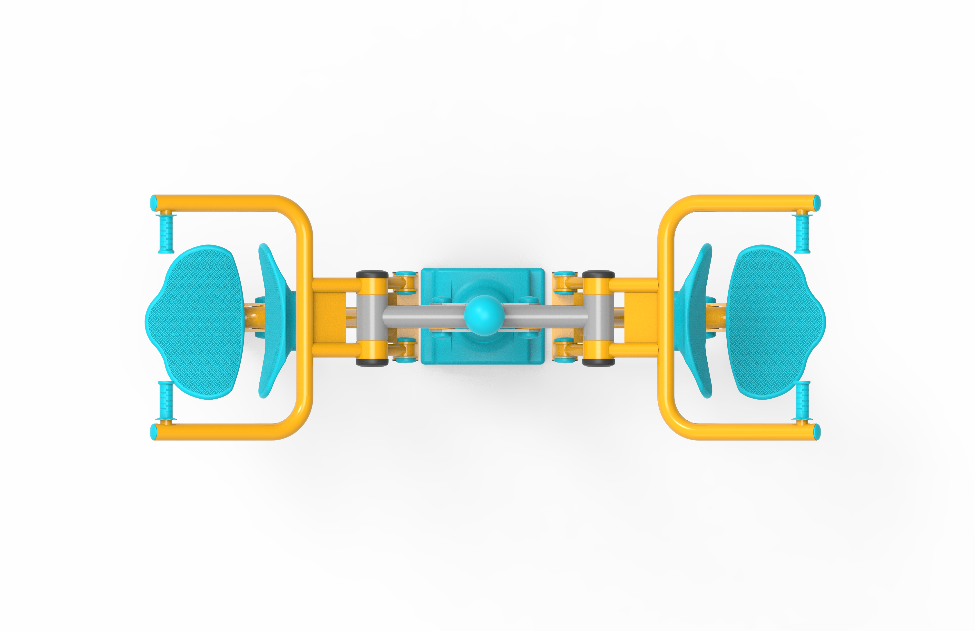 İkili Vucut Gelistirme Aleti KLF-11 | Dış Mekan Spor Aletleri | Erse Kent Mobilyaları